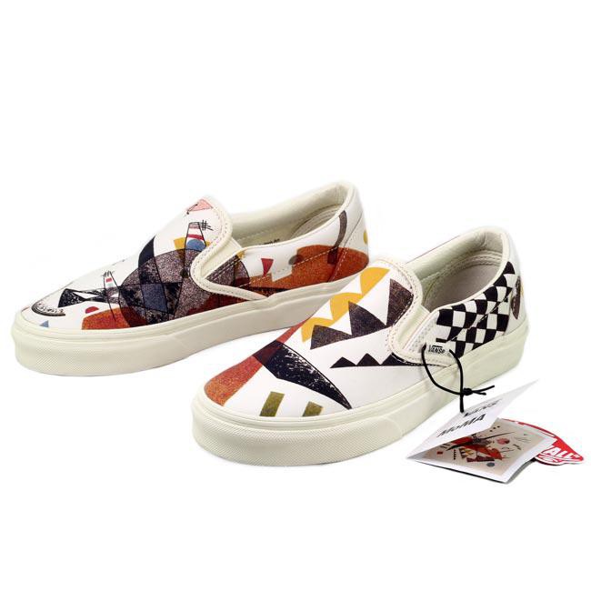 Giày sneakers Vans UA Classic Slip-On MoMA VN0A4U381ID