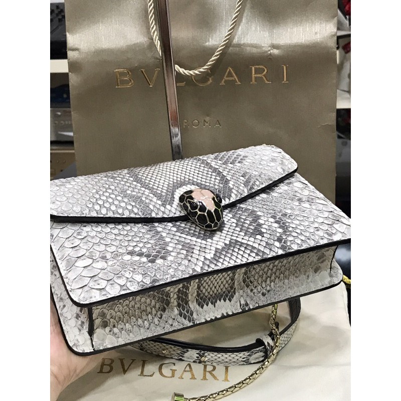 Túi B-VL DA RẮN THẬT