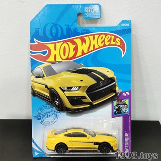 [New] Xe mô hình 1:64 Hot Wheels Basic HW Torque 2021 - 2020 Ford Mustang Shelby GT500 GRY02
