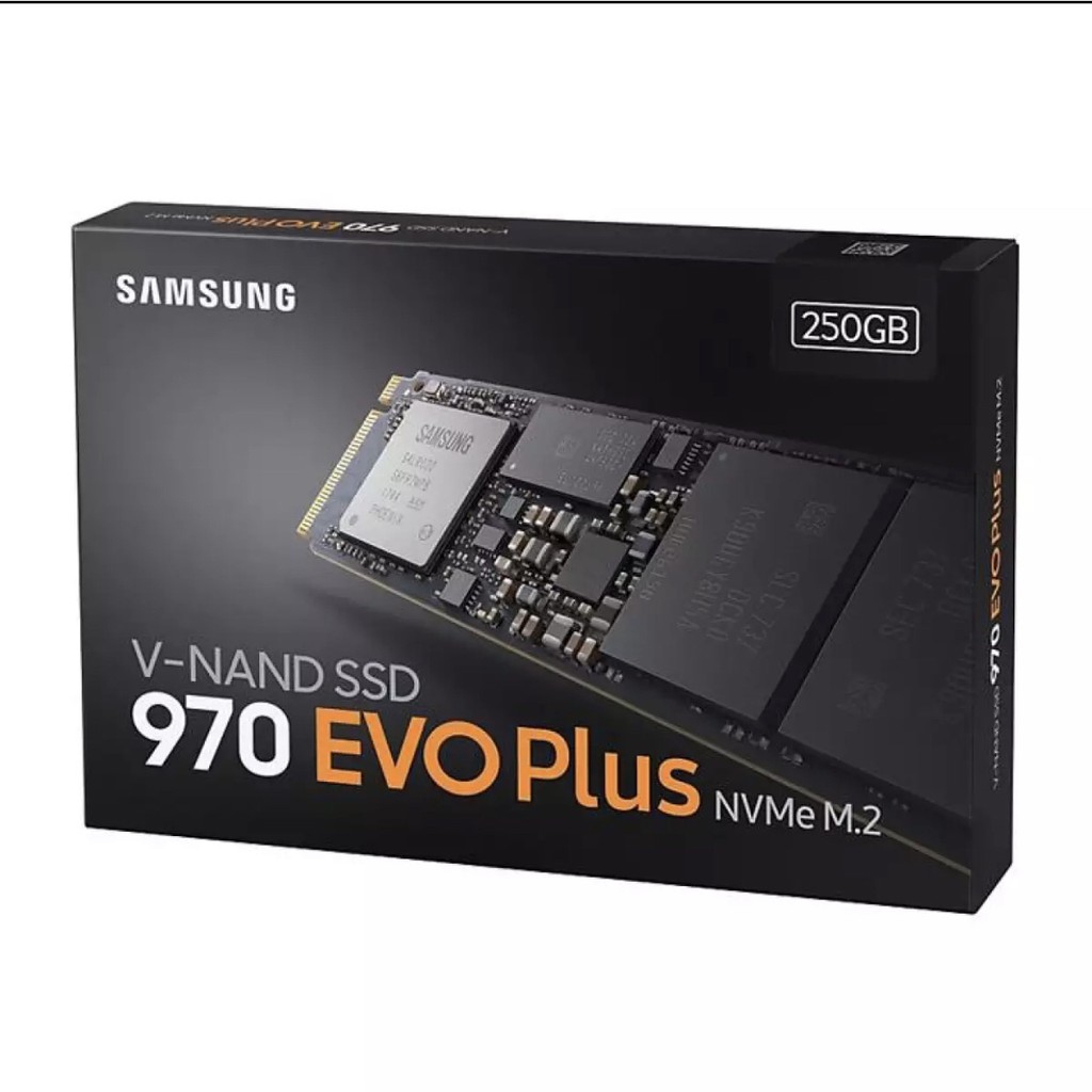 Ổ cứng SSD M.2 PCIe NVMe Samsung 970 EVO Plus 500gb/ 250GB Bảo Hành 5 năm