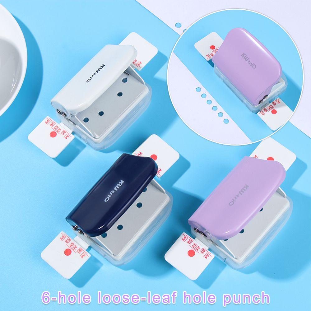 UUMIR Dụng Cụ Đục Lỗ Lá Cây 6 / 26 / 30 Lỗ Tiện Dụng