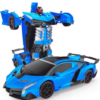 Ô tô đồ chơi biến hình cảm ứng kèm ảnh thật