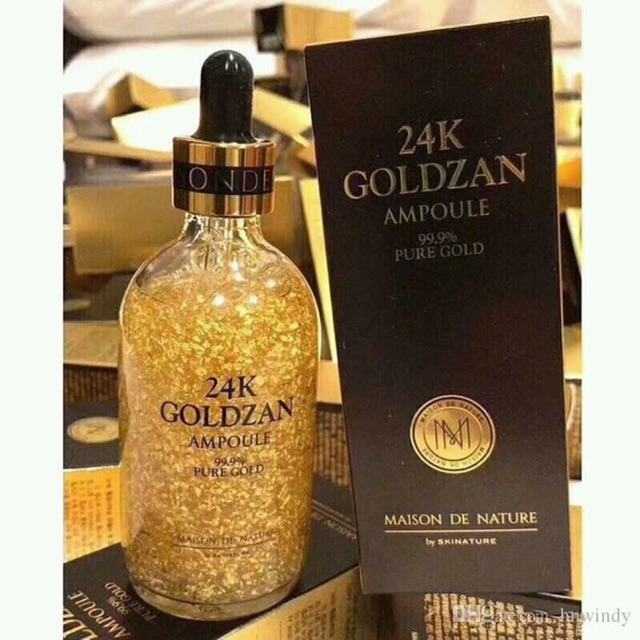 Tinh chất vàng 24k Goldzan Ampoule 99.9% Pure Gold