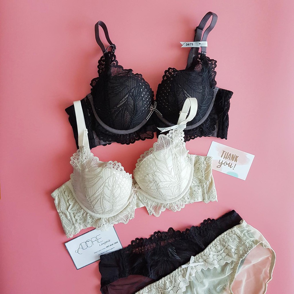 [ẢNH THẬT] SET ĐỒ LÓT NỮ GOM NGỰC CÓ MÚT ĐỆM | BigBuy360 - bigbuy360.vn