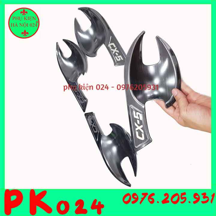 [CX-5 2018-2020 Titan] Bộ Ốp Tay Nắm Hõm Cửa Mazda CX5, CX-5 2018-2020 Titan