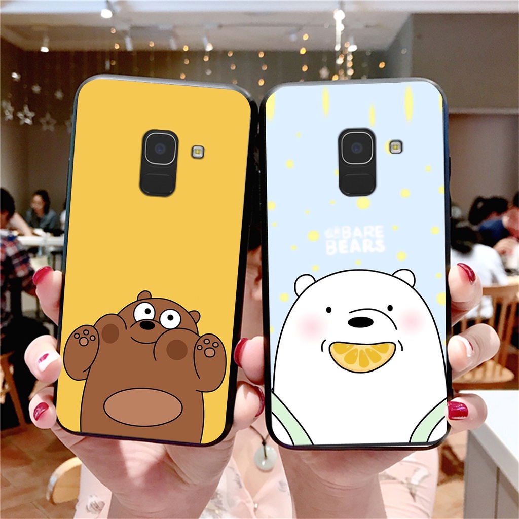 [Freeship từ 50k] ỐP LƯNG SAMSUNG GALAXY J6 IN HÌNH GẤU WE BARE BEARS - CHẤTLƯỢNG-SIÊUBỀN-SI | BigBuy360 - bigbuy360.vn