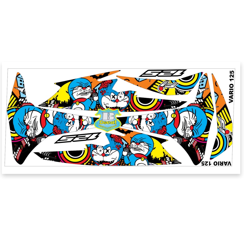 Tem vario 125 doremon ma quái