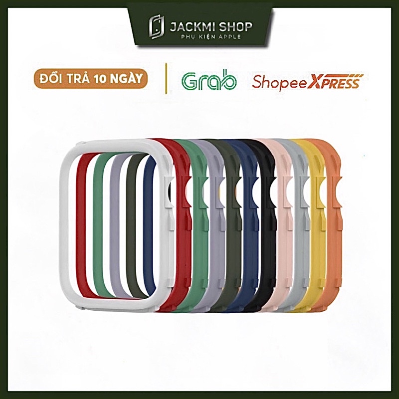 cho ốp Rhinoshield cho đồng hồ thông minh aw series 6 SE 5 4 3 2 1 size 44mm 42mm 40mm 38mm