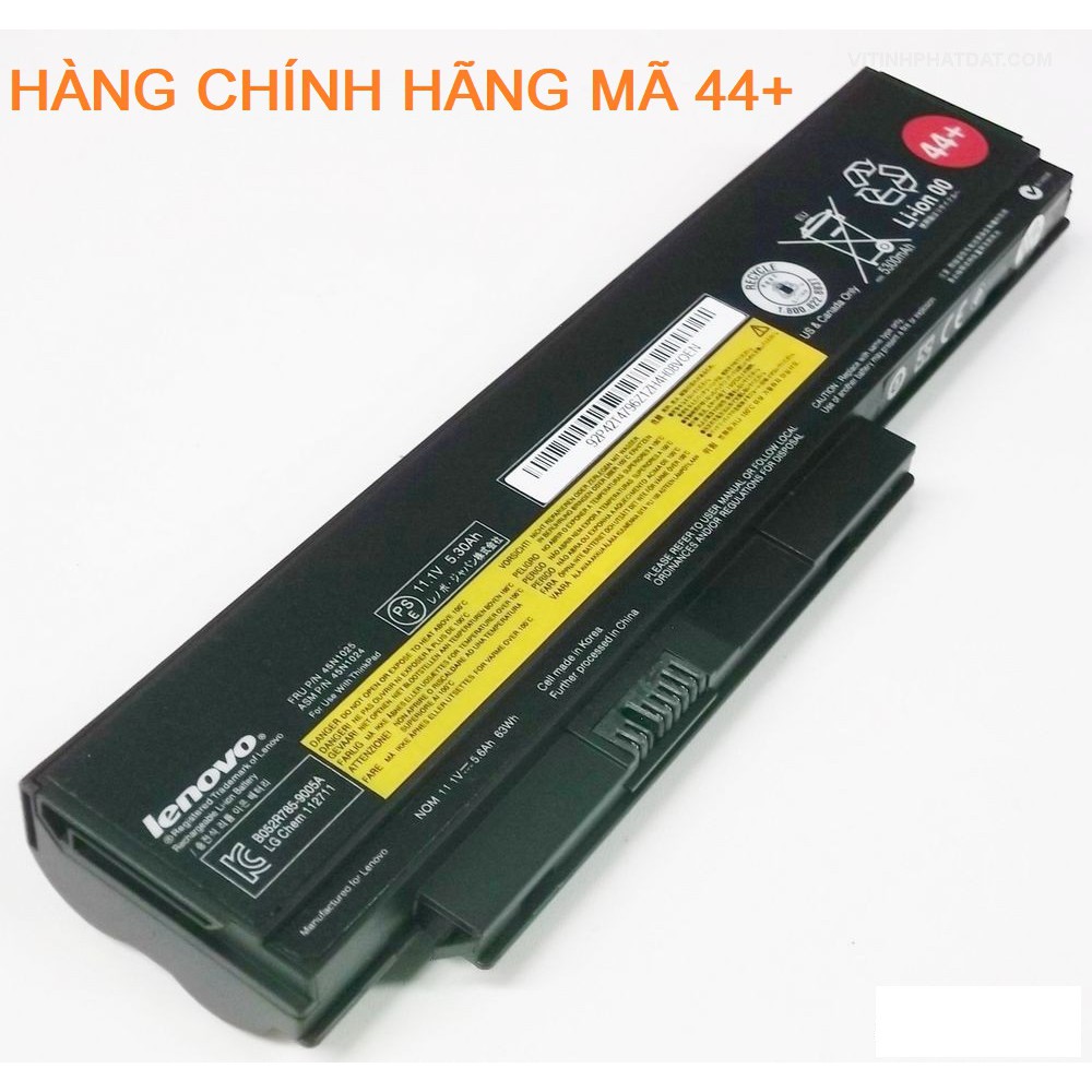 Pin Laptop Lenovo ThinkPad X220 X230 X220i X230i Mã pin 44+ zin - Hàng mới 100% - Phụ kiện giá sỉ