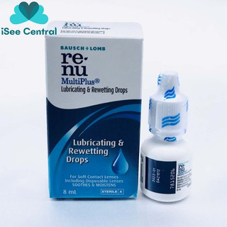 Nước nhỏ mắt renu 8ml - bausch & lomb - usa