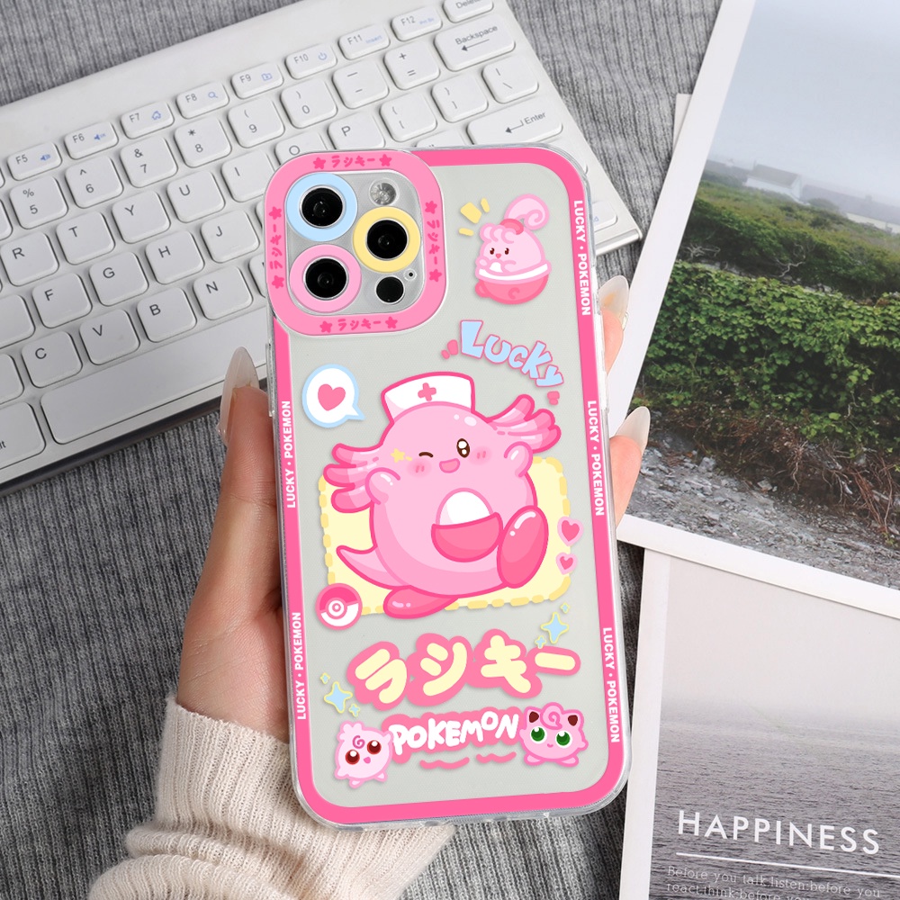 Ốp Điện Thoại Tpu Mềm Chống Sốc In Hình Pokemon Cho iPhone 11 12 13 pro max XS X XR XSMax 7 8 6 6s plus SE 2020