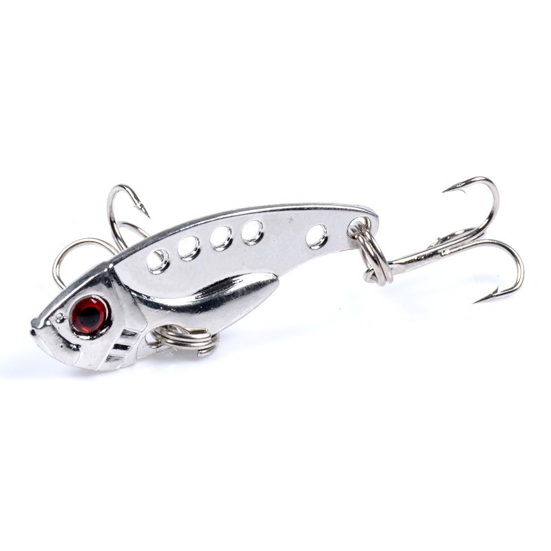 Mồi câu lure cá sắt VIB 3.8g/35mm mồi lure cá lóc, cá chẽm full lưỡi BKK mua,Chất Lượng Cao Mồi câu cá