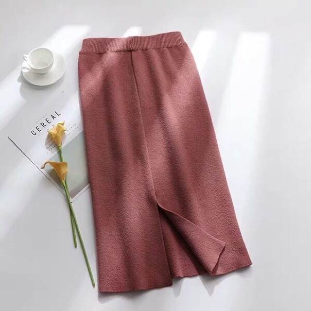 Chân váy len mịn