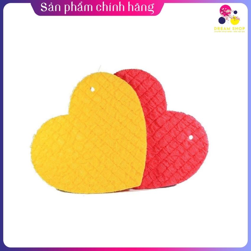 Lưới rửa bát Hàn Quốc đa năng hình tim-dreamshop.vn