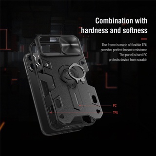 ỐP CHỐNG SỐC BẢO VỆ CAMERA iPhone 13/ 13 Pro/ 13 Pro Max Camshield Armor Nillkin