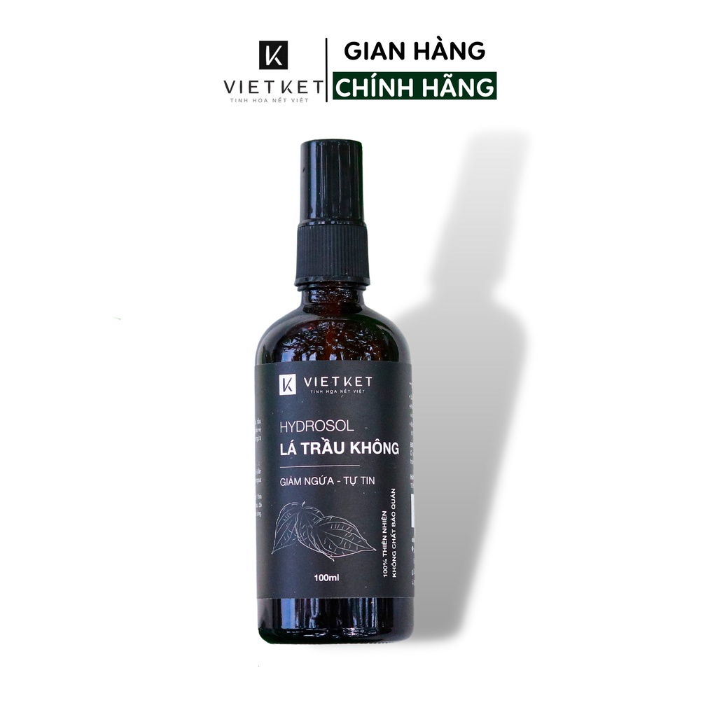 Tinh Dầu Trầu Không VIET KET Vệ Sinh Vùng Kín, Se Khít, Giảm Ngứa, Làm Dịu Da, Giúp Chống Khuẩn 100ml