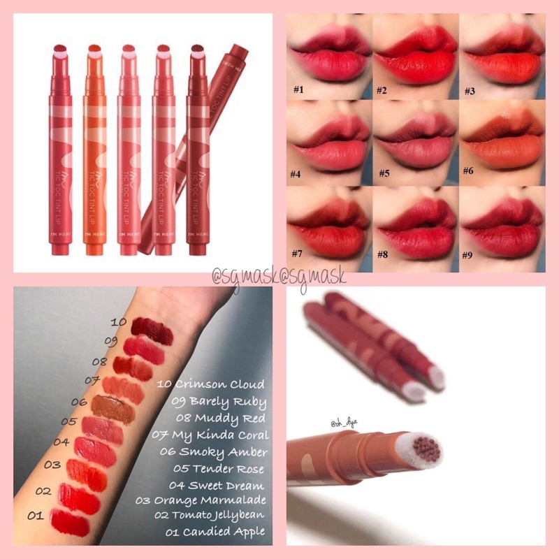 Son bấm I’m Meme Tic Toc Tint Lip Cashmere