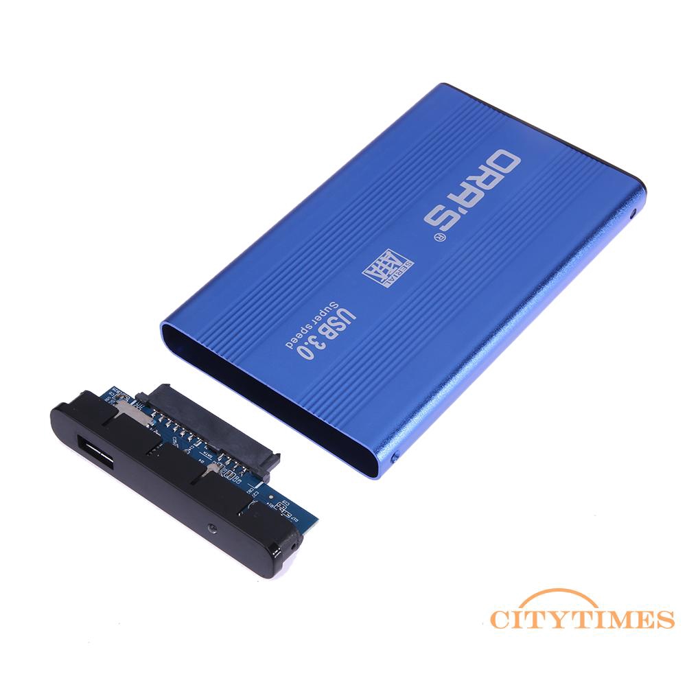 Ci SATA 2.5" Inch USB 3.0 Hard Drive External Enclosure HDD Disk Case for Lapt