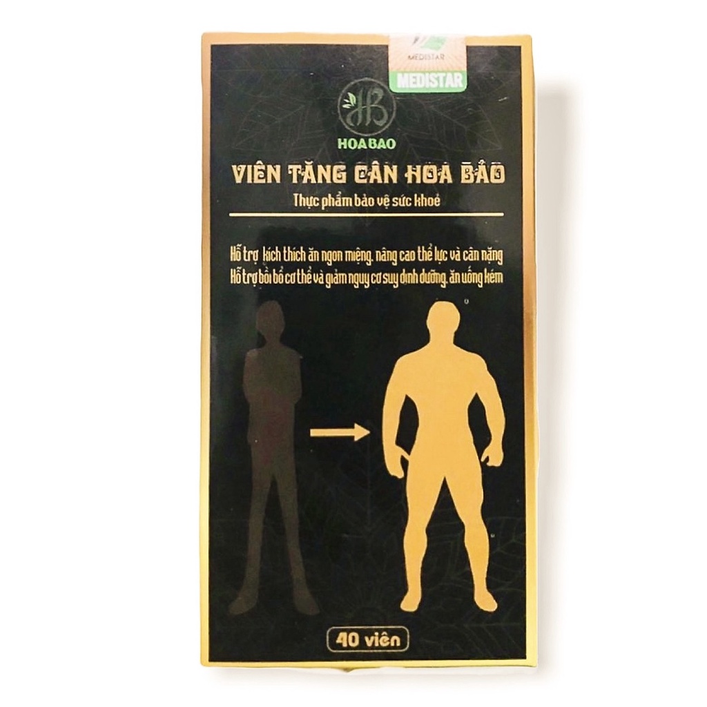 Viên tăng cân Hoa Bảo - Viên tăng cân cho người gầy