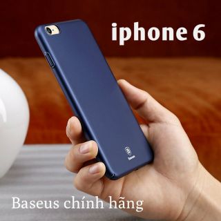 Ốp Baseus lụa nhám siêu mỏng IPhone 6/ 6S chính hãng - Nhiều màu