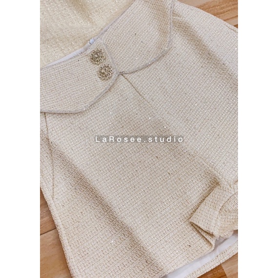 Quần dạ tweed sang chảnh