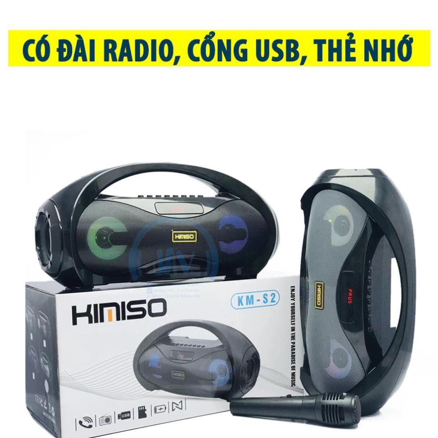 Loa Kẹo Kéo Karaoke Bluetooth Mini KIMISO S2