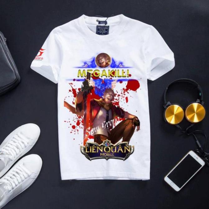 Áo Thun Cổ Tròn Liên Quân Mobile Màu Trắng - MTP