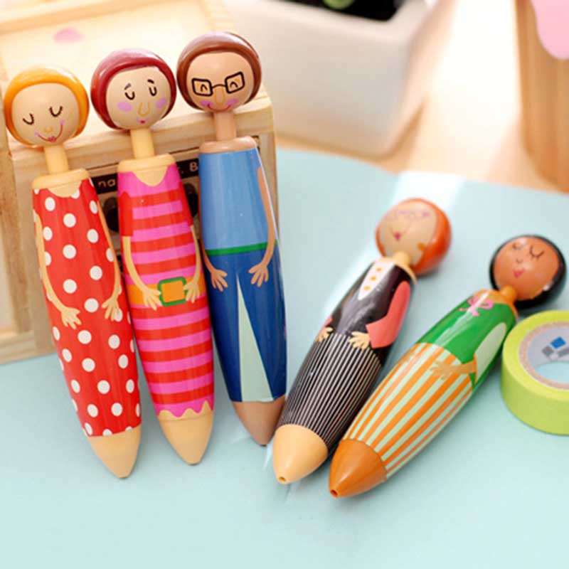 Bút Bi Hình Búp Bê Dễ Thương Xinh Xắn