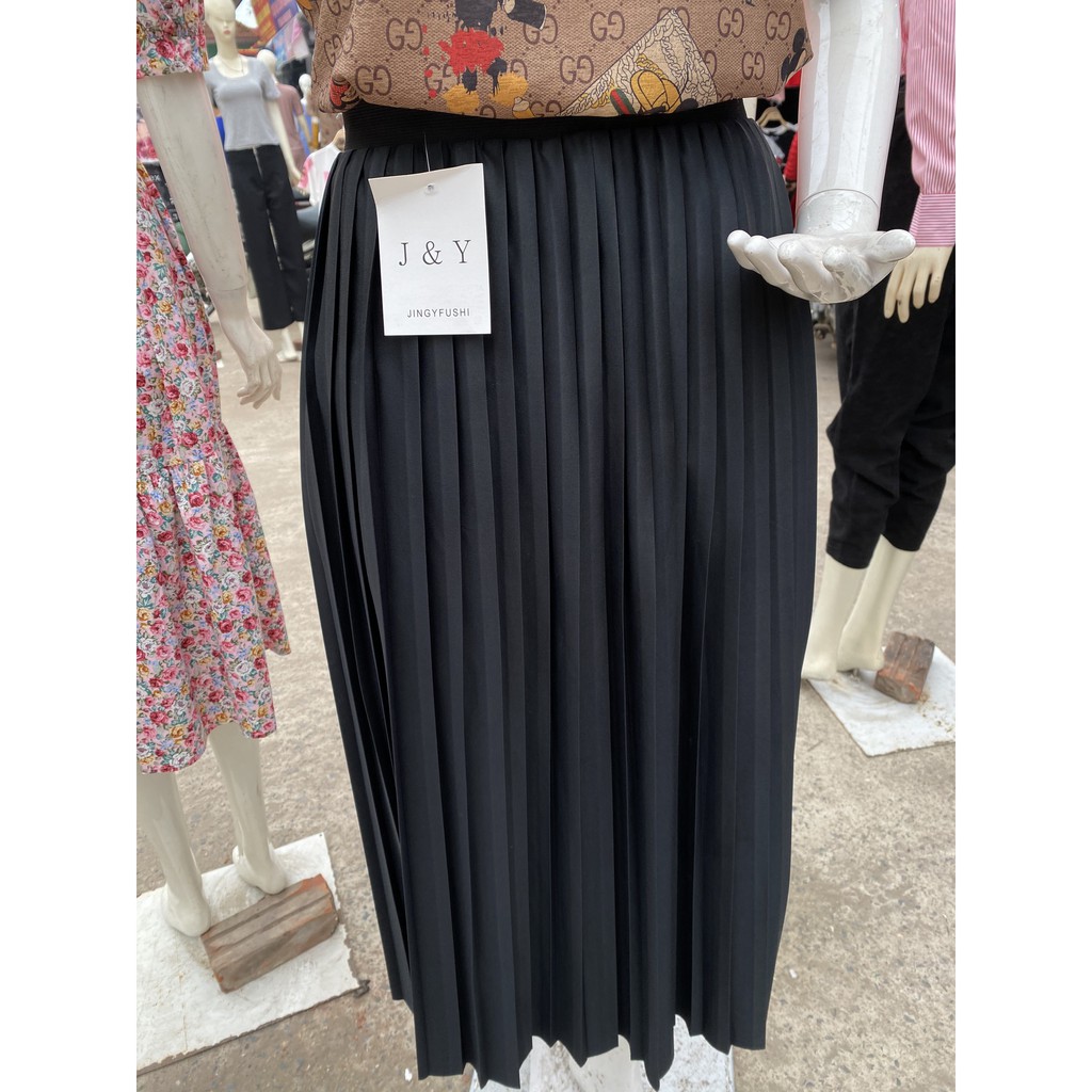 V3 Chân Váy Dập Ly Dáng Dài | BigBuy360 - bigbuy360.vn