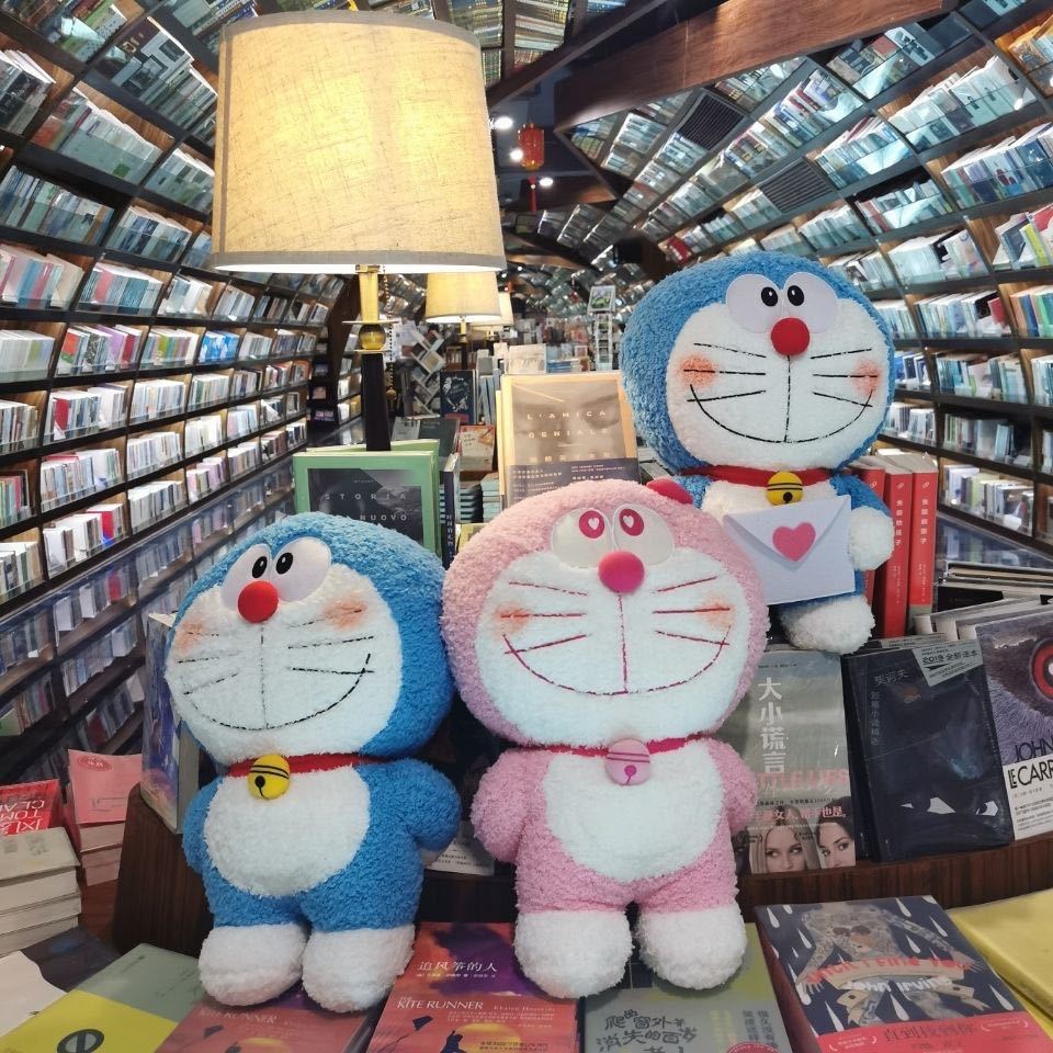 Mèo Doraemon Nhồi Bông Đáng Yêu 40cm
