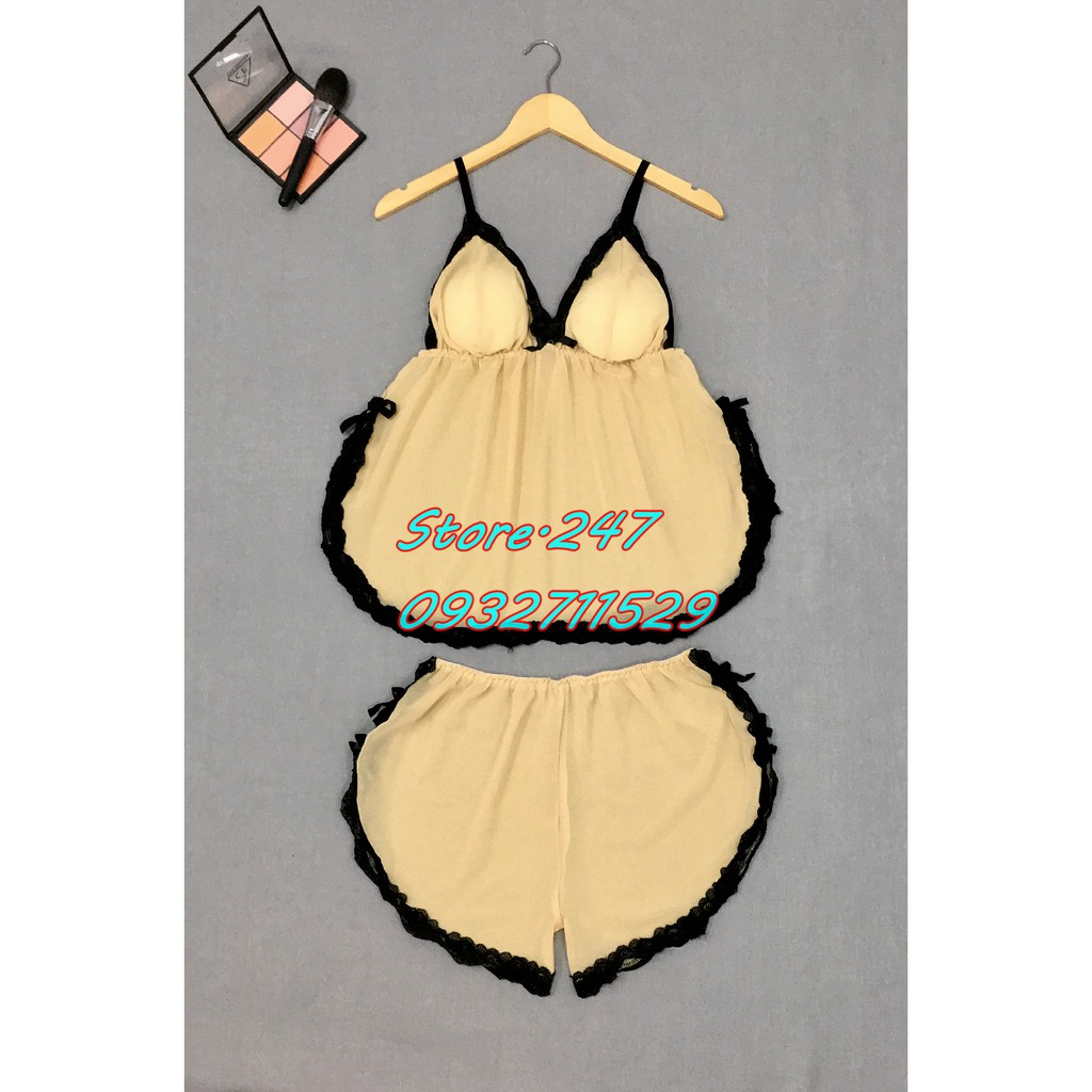 [SIEZ 60-90KG] ĐỒ NGỦ VOAN MỎNG DỄ THƯƠNG CÓ MÚT, ĐỒ CỠ LỚN HÀNG XƯỞNG NHÀ MAY BAO ĐẸP ĐƯỜNG MAY KỸ | BigBuy360 - bigbuy360.vn