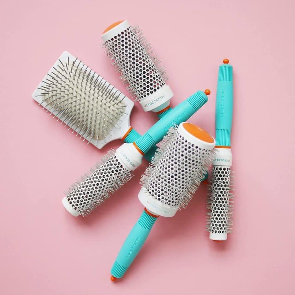 LƯỢC TRÒN/DẸT SẤY TẠO KIỂU MOROCCANOIL CÁC SIZE 25, 35, 45, 55