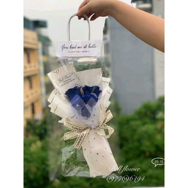 SỈ - LẺ HOA SÁP THƠM 3 BÔNG 💐💐🌹❤