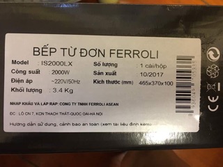 Bếp Từ Ferroli IS2000LX