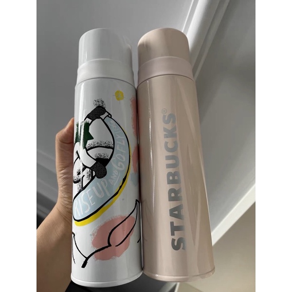 Bình giữ nhiệt Starbucks Rise up nắp rời Dung tích 520ml