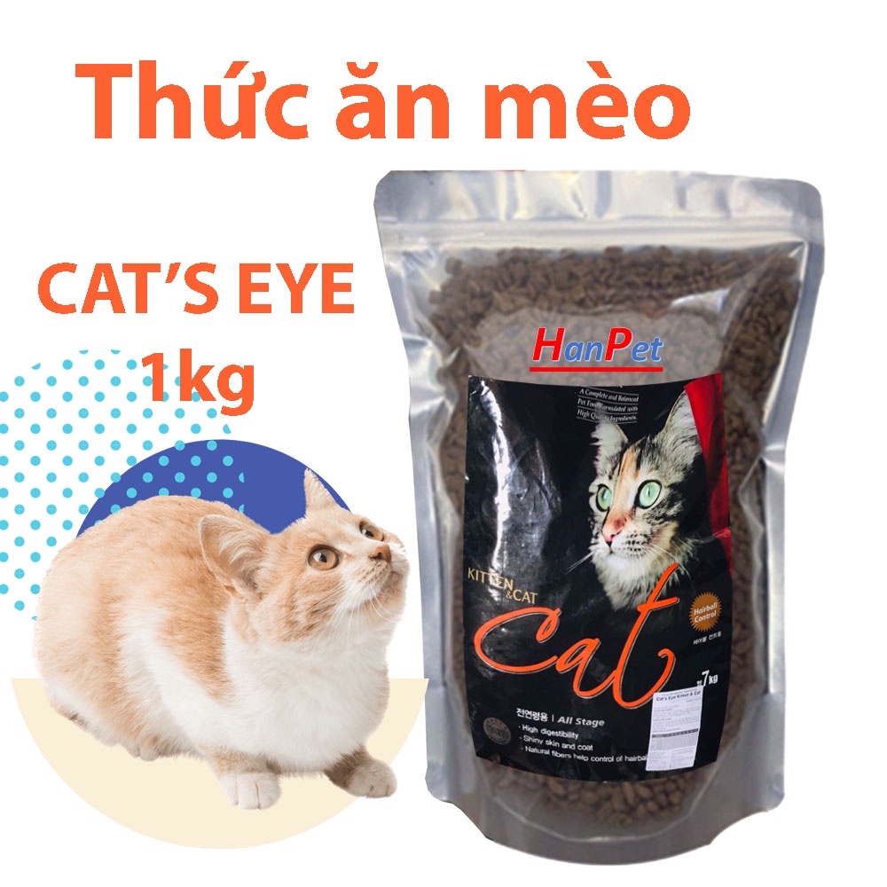 THỨC ĂN MÈO CAT'S EYE 1kg KITTEN &amp; CAT