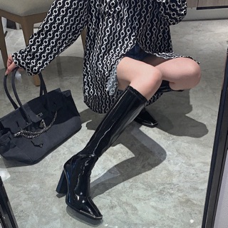 Boot đùi da bóng