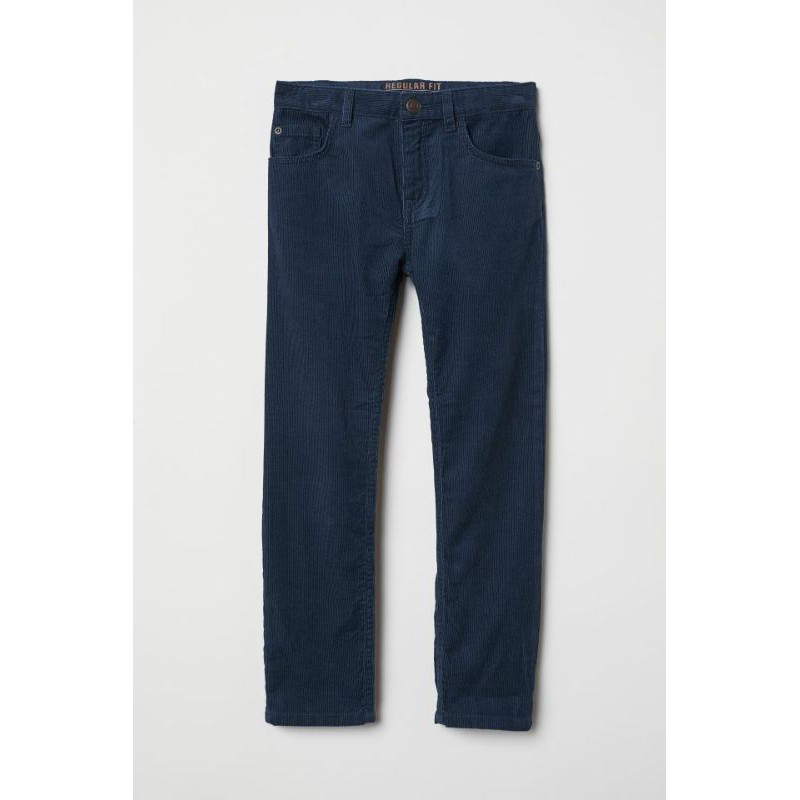 Quần bé trai nhung tăm, HM auth size 3-7Y