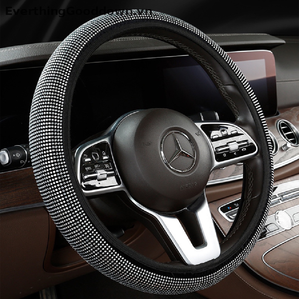 Vỏ Bọc Vô Lăng Xe Hơi Đính Đá Lấp Lánh