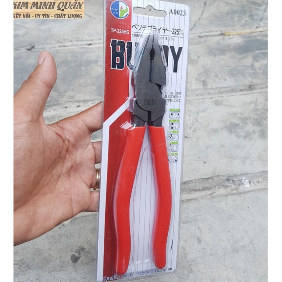 Kìm Điện Công Nghiệp Công Nghệ JANPAN 225mm/9&quot; A0023 BUDDY