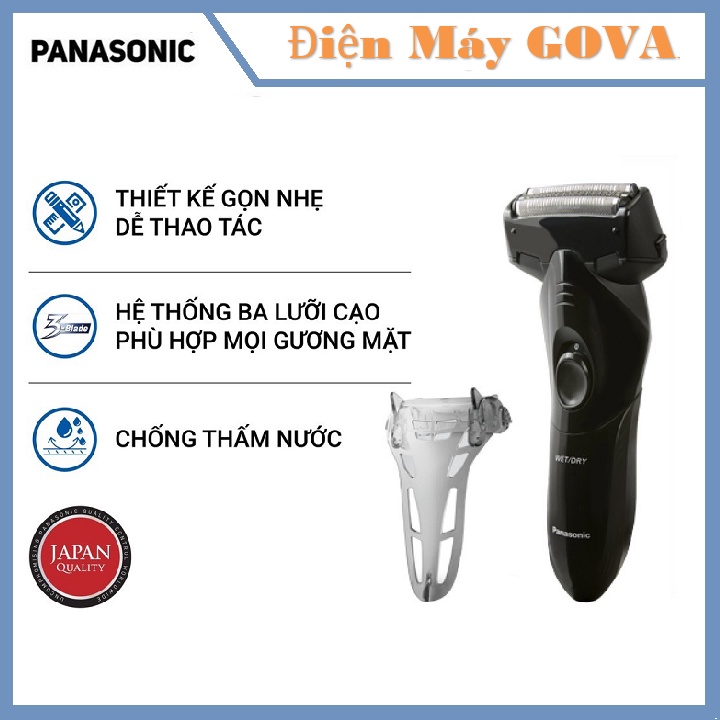 Máy cạo râu Panasonic ES-SL10-K401 - Hàng Chính Hãng - Đen