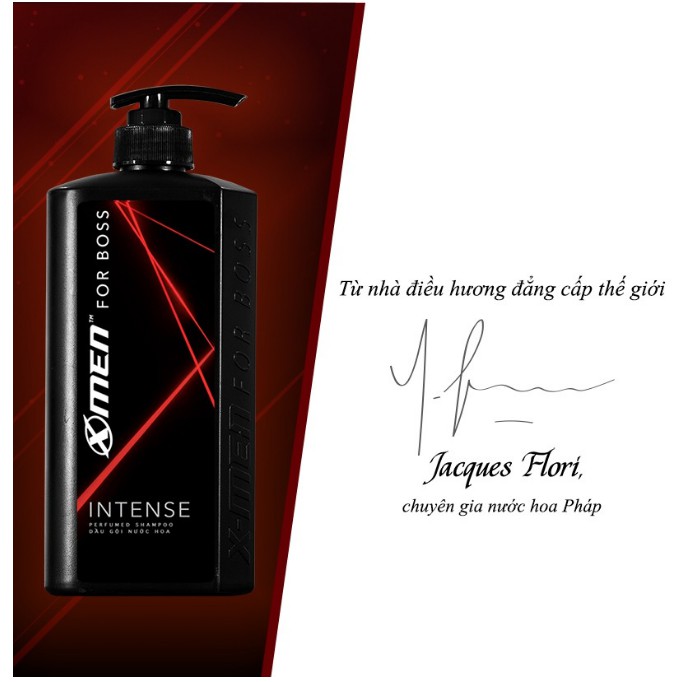 Dầu Gội Nước Hoa XMen For Boss Intense 650g