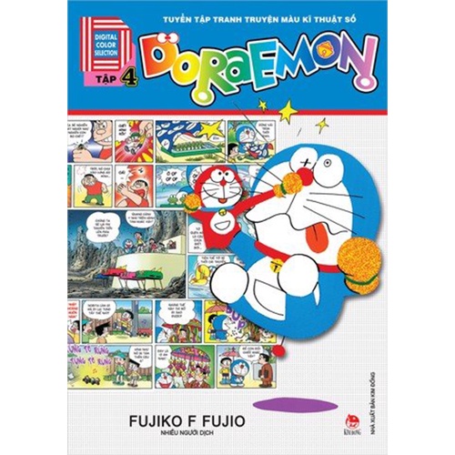 Truyện Lẻ _ Doraemon Tuyển Tập Tranh Truyện Màu Kĩ Thuật Số ( Tập 1 tới Tập 6 )