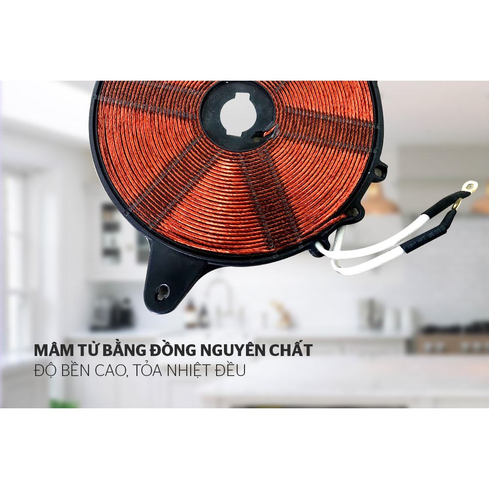 Bếp điện từ cảm ứng Sunhouse SHD6800 ( tặng kèm nồi lẩu) - mới 100%, bảo hành 12 tháng