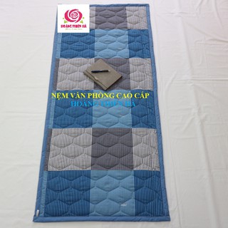NỆM NGỦ VĂN PHÒNG CAO CẤP HOÀNG THIÊN HÀ 0,8M X 1M8. COTTON THOÁNG MÁT - GỌN NHẸ - GIẶT MÁY - NHANH KHÔ