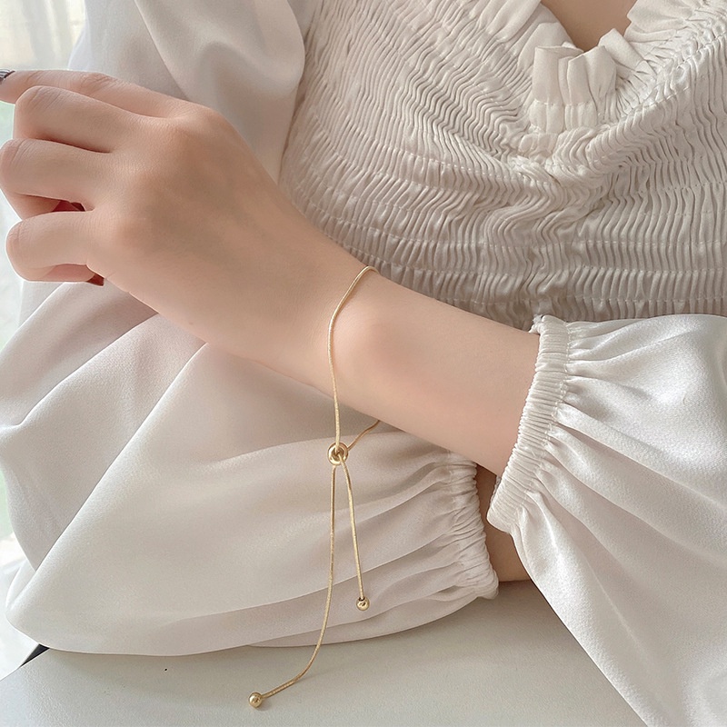 Vòng Tay Chuỗi Hạt Pha Lê Hình Hoa Dễ Thương Đơn Giản Phong Cách Hàn Quốc Cho Cặp Đôi | BigBuy360 - bigbuy360.vn