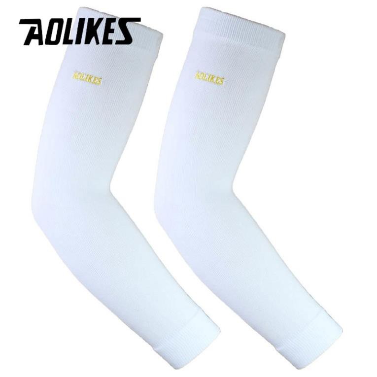 Combo 2 Ống Tay Chống Nắng Thể Thao Co Dãn Thoáng Khí Bảo Cánh Tay Chống Tia UV Sport Arm Sleeve AOLIKES TC-7146 ༴