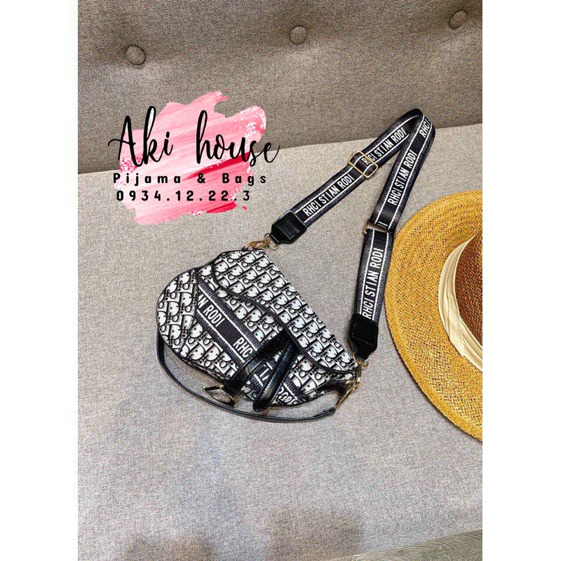 Túi đeo chéo Dior yên ngựa hottrend thời trang cho nữ