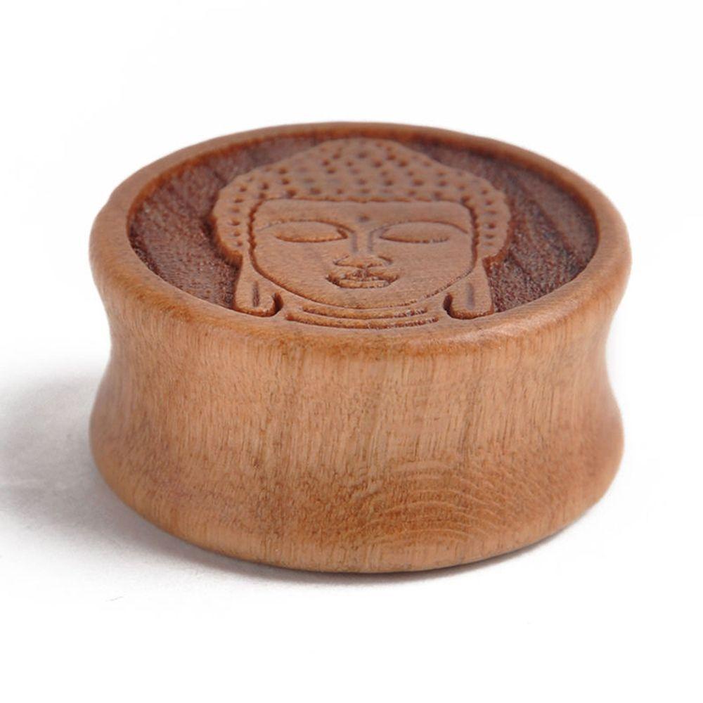 Dụng Cụ Nong Tai Bằng Gỗ Hữu Cơ Chất Lượng Cao 10-20mm