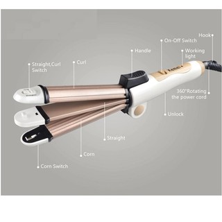 Máy Làm Tóc 3in1 Mini Kemei Km - 8851